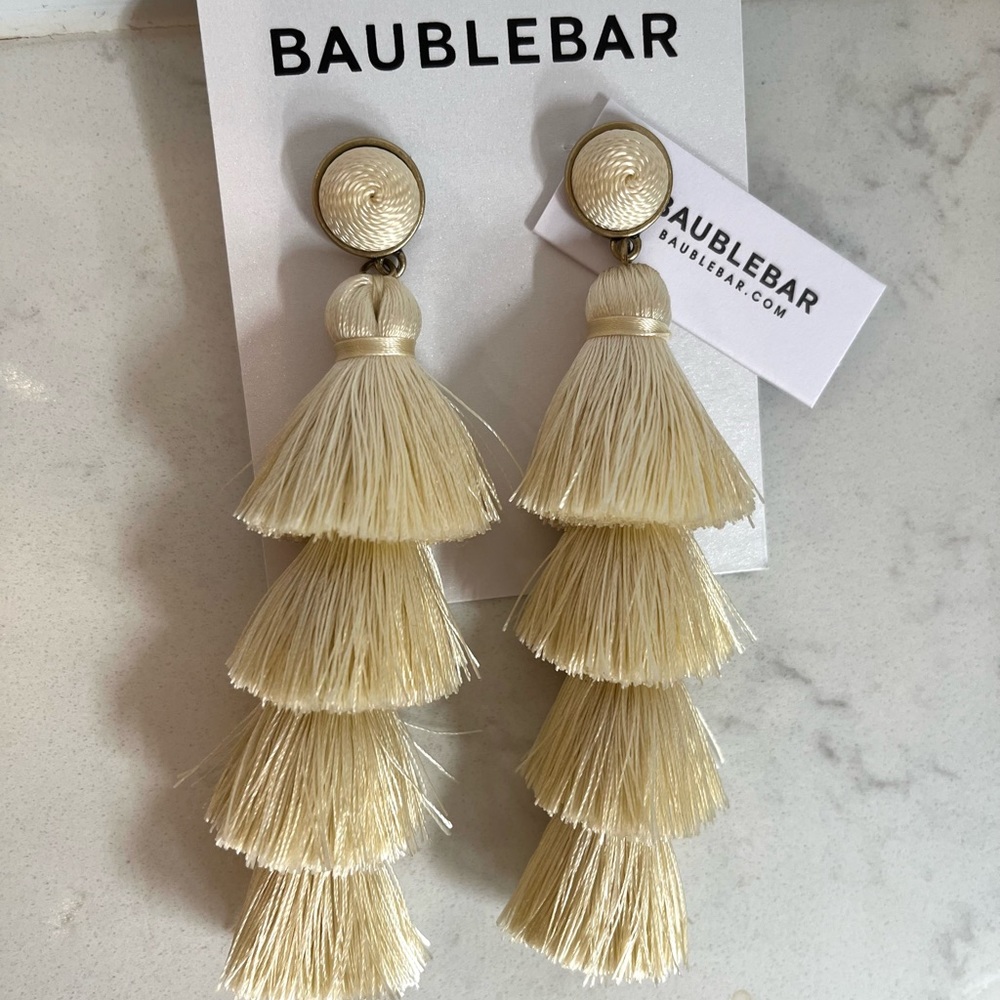 Brand new tassel earrings